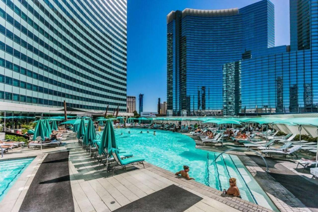 City Center - Panoramic Corner Suite At Vdara Las Vegas Kültér fotó