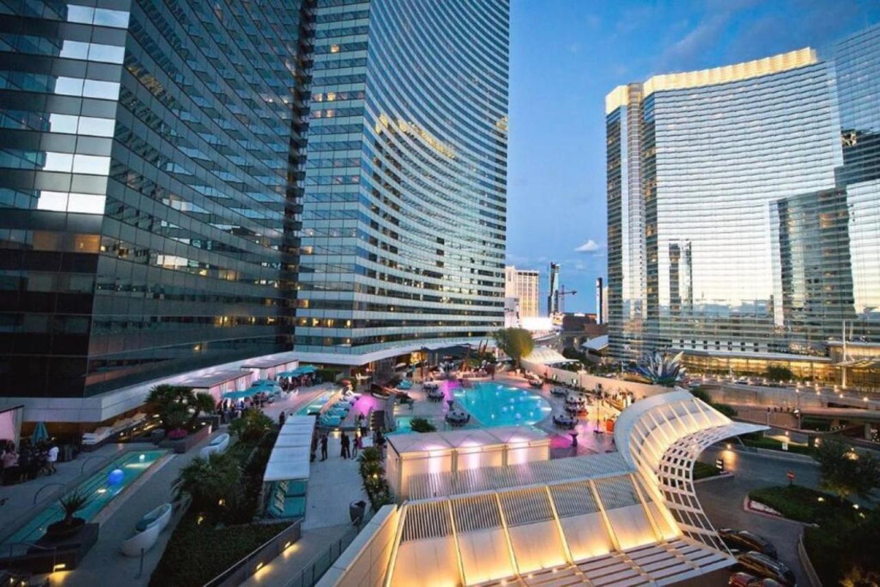 City Center - Panoramic Corner Suite At Vdara Las Vegas Kültér fotó